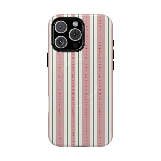Blush Peppermint – The Christmas Edit by BIRÁGE | MagSafe Case